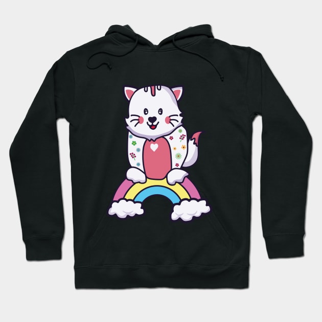 Cute Cat Hoodie by EpicMums